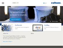 Tablet Screenshot of cultuzz.com