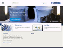 Tablet Screenshot of cultuzz.de